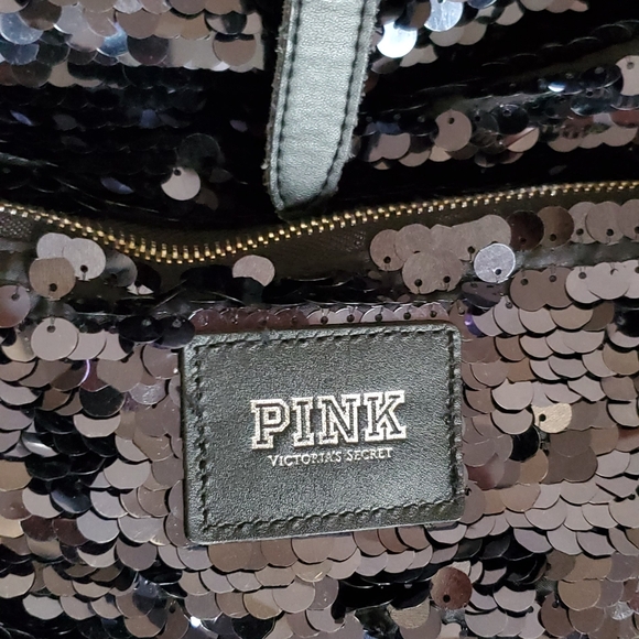 Pink Victoria Secret sequin Backpack - Picture 8 of 8